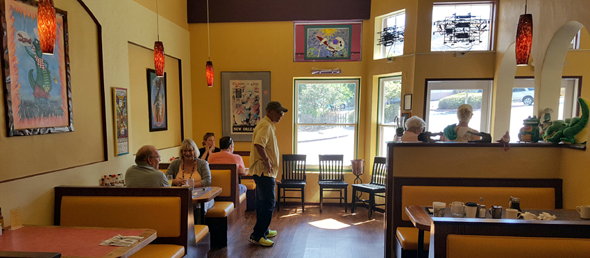 Bon Temps Creole Cafe Interior